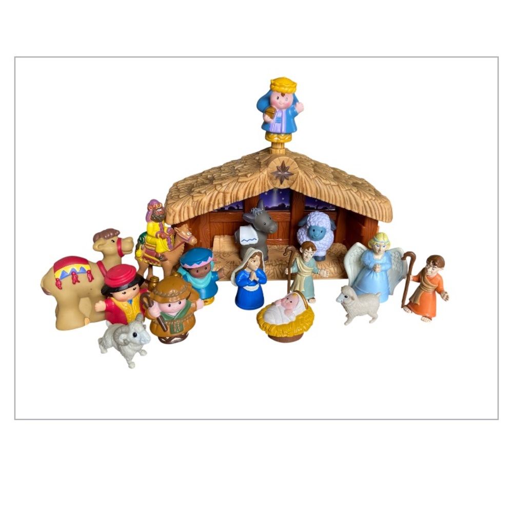 Fisher-Price Little People Nativity Set Not Complete Christmas Sound Works